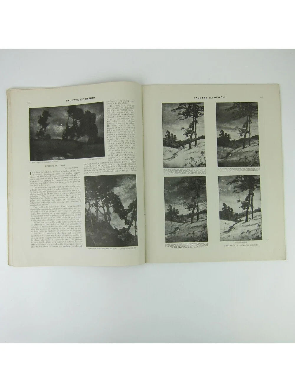 Palette and Bench Monthly Book for Art Lover Student Craftsman May 1910 Antique